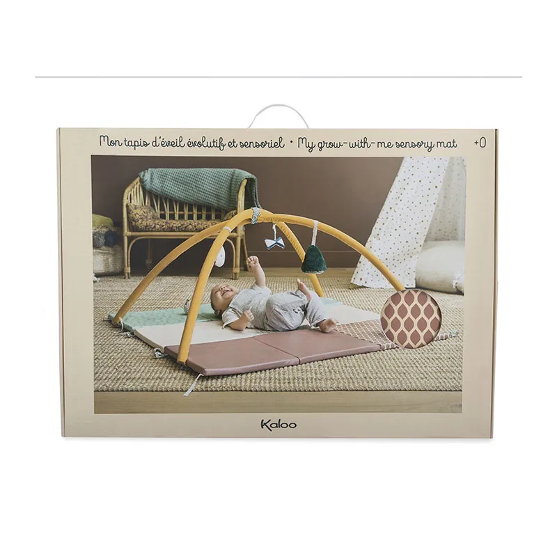 Tapis d'éveil évolutif et sensoriel 90x41cm - 0m+-11