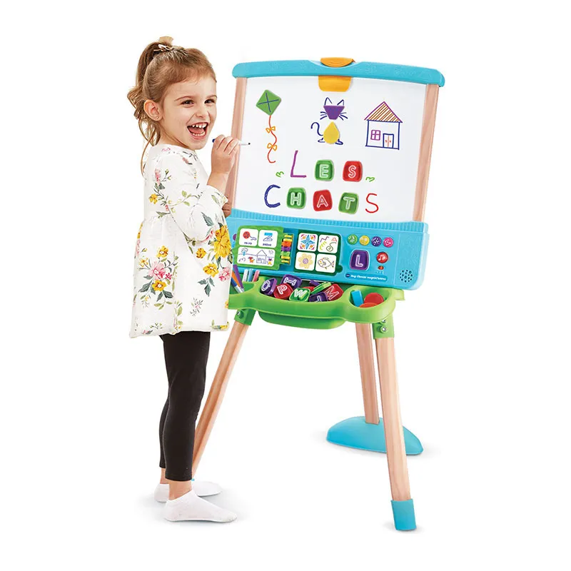 Magi Chevalet magnéti'lettres 3en1 Bois - 36m+-4