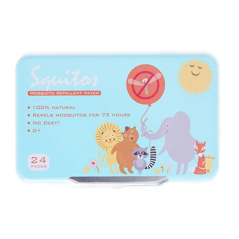 48 Patchs Anti-moustiques Squitos 2x24 - 0m+-13