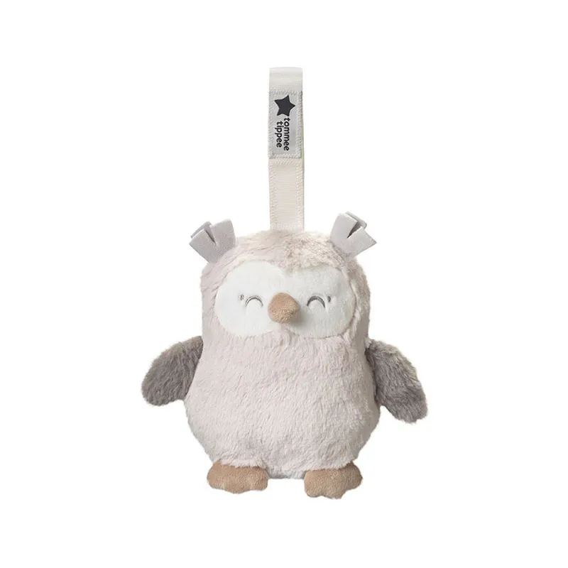 Mini peluche musicale nomade - Ollie la Chouette-0