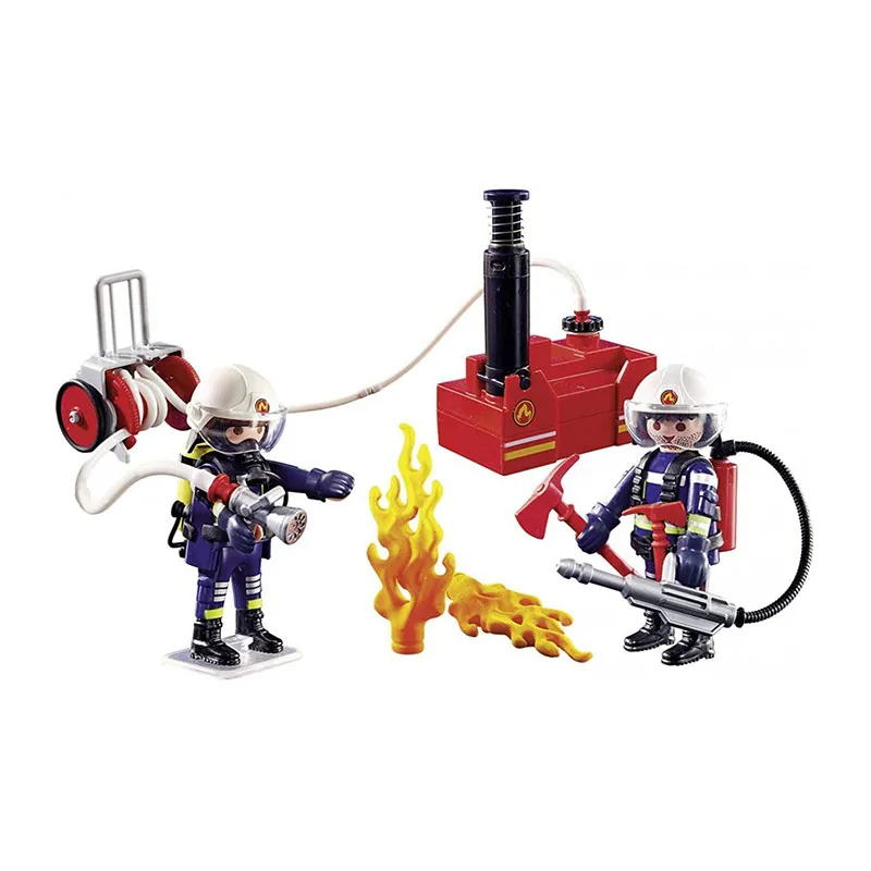 Pompiers avec matériel d'incendie City Action - 4+-0