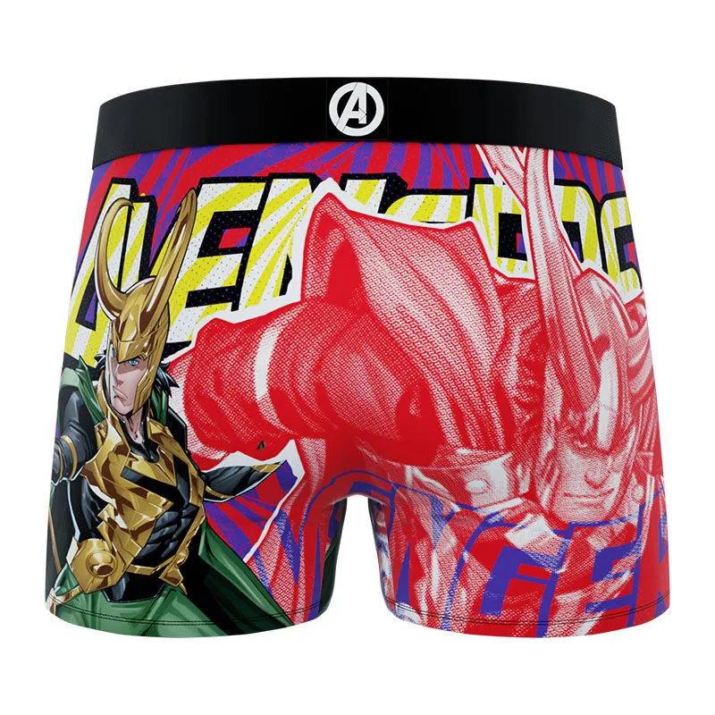 4 Boxers Garçon Marvel - Rose/Bleu/Violet-6