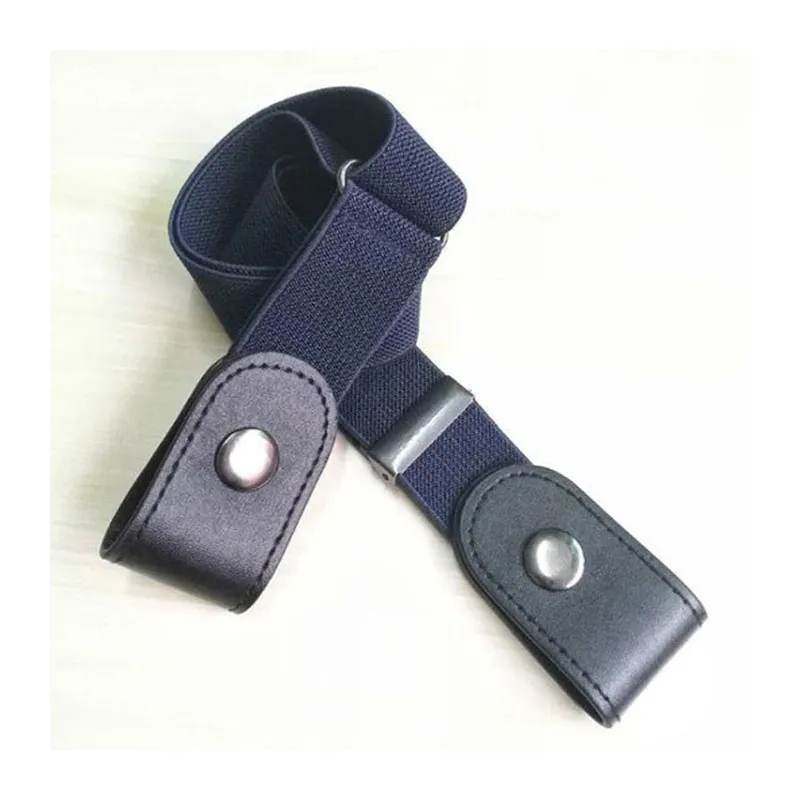 Bebeboutik Ceinture elastique sans boucle Bleu 80 180cm