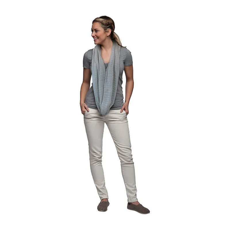 Écharpe d'allaitement Infinity - Gris-4