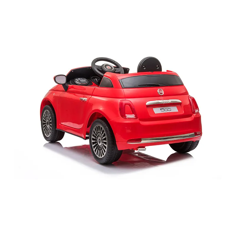 Voiture élec. Fiat 500 Rouge - 36m+-3