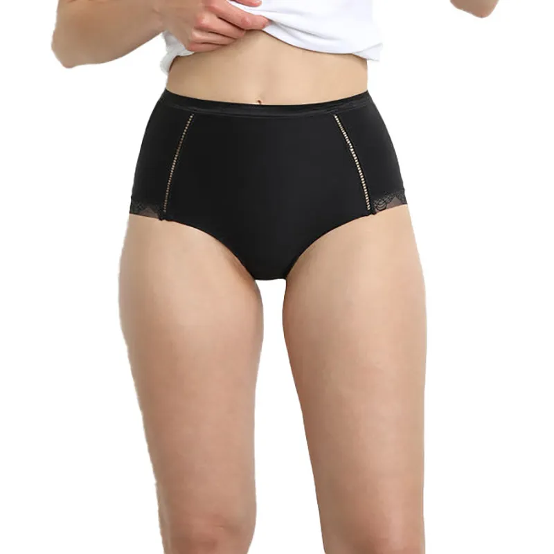 Culotte haute Diam's Action Minceur Femme - Noir-0