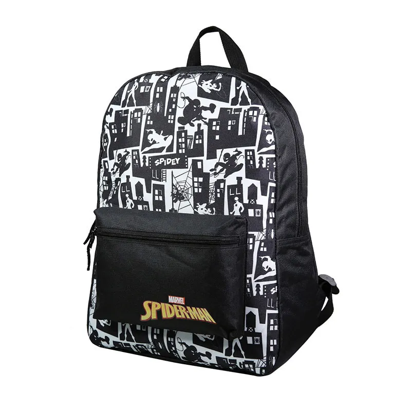 Sac à dos 1 compartiment Spider-Man Gris - 29x40cm-1