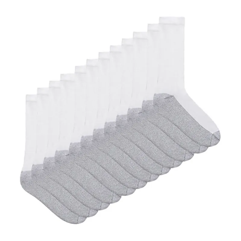 6 paires de Chaussettes Homme Eco Sport - Blanc-1