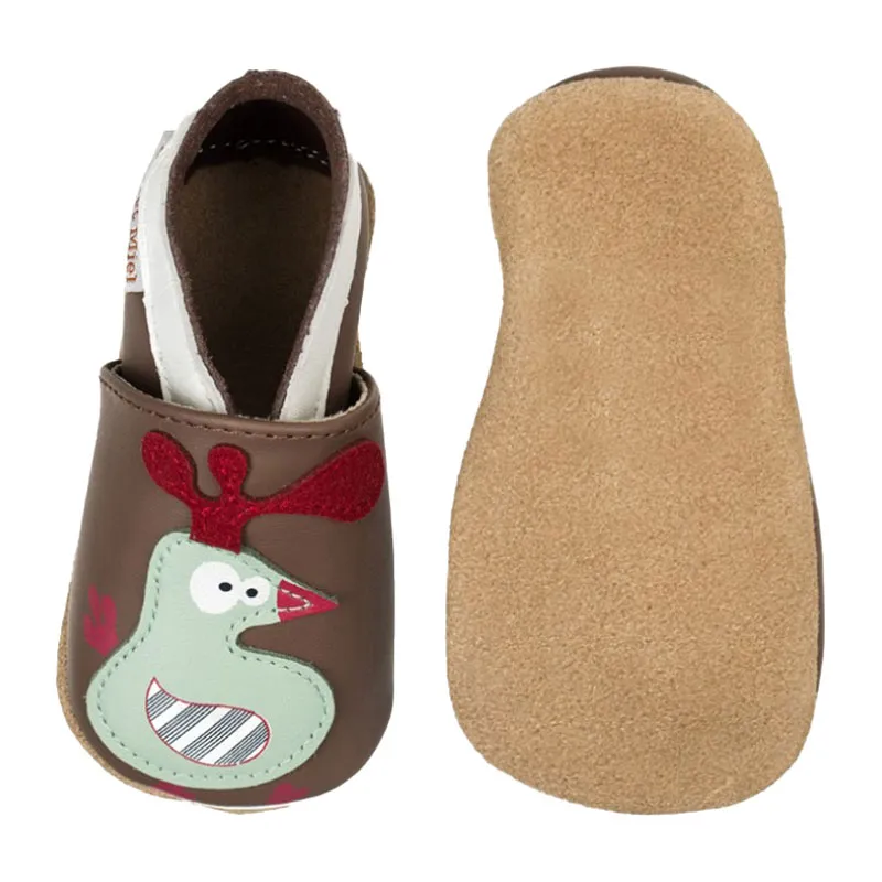 Chaussons cuir Poulailler-2
