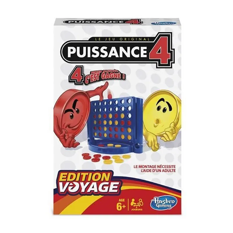 Jeu Puissance 4 Édition Voyage - 6+-3