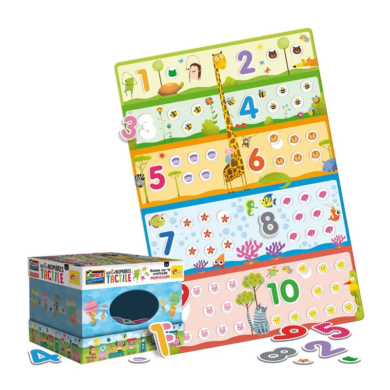 Jeu Montessori Les nombres & les quantités - 36m+-1