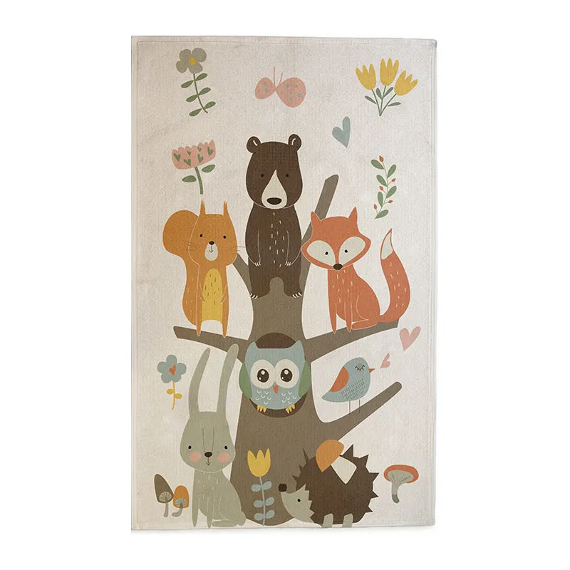 Tapis Arbre des Animaux - 180x135cm-1