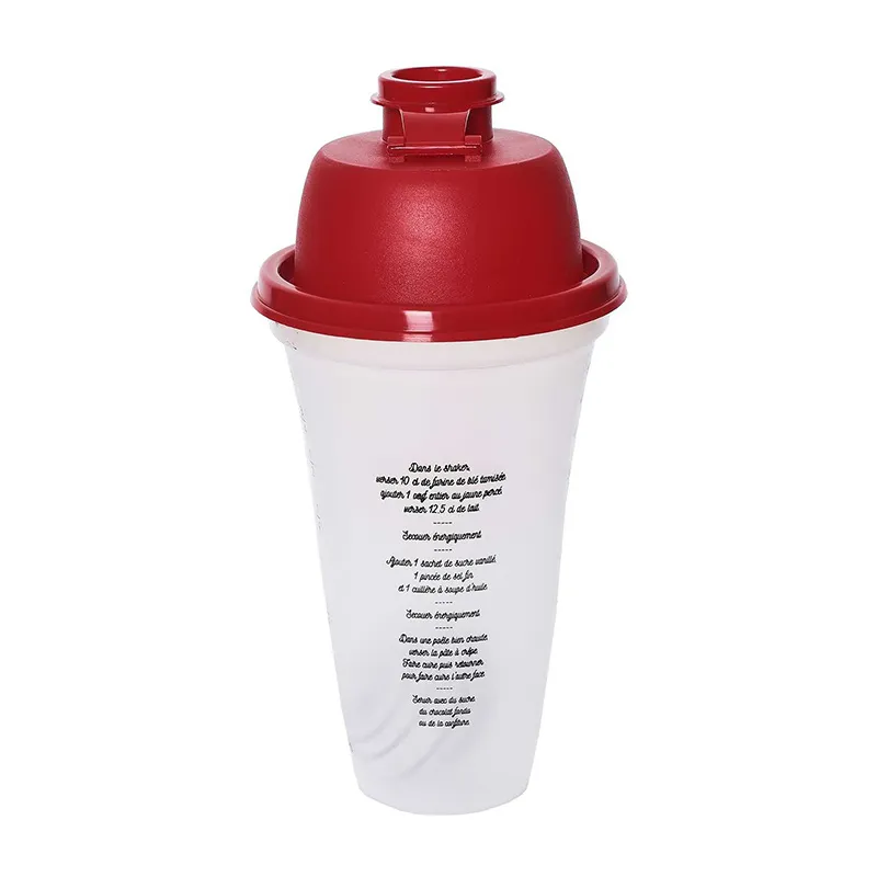 Shaker Pâte à crêpe Rouge/Transparent - 20cm-3