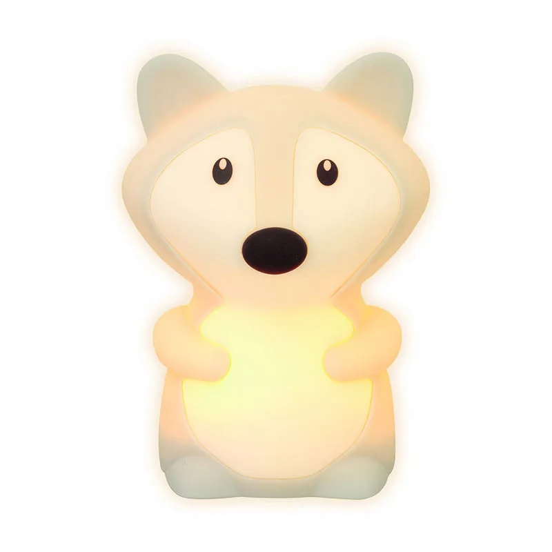 Veilleuse 8 couleurs Renard - 10,4x14,3cm-8