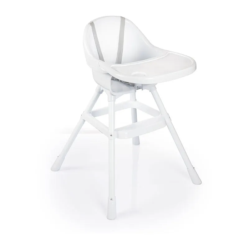 Chaise haute Simple Blanc - 12m+-1