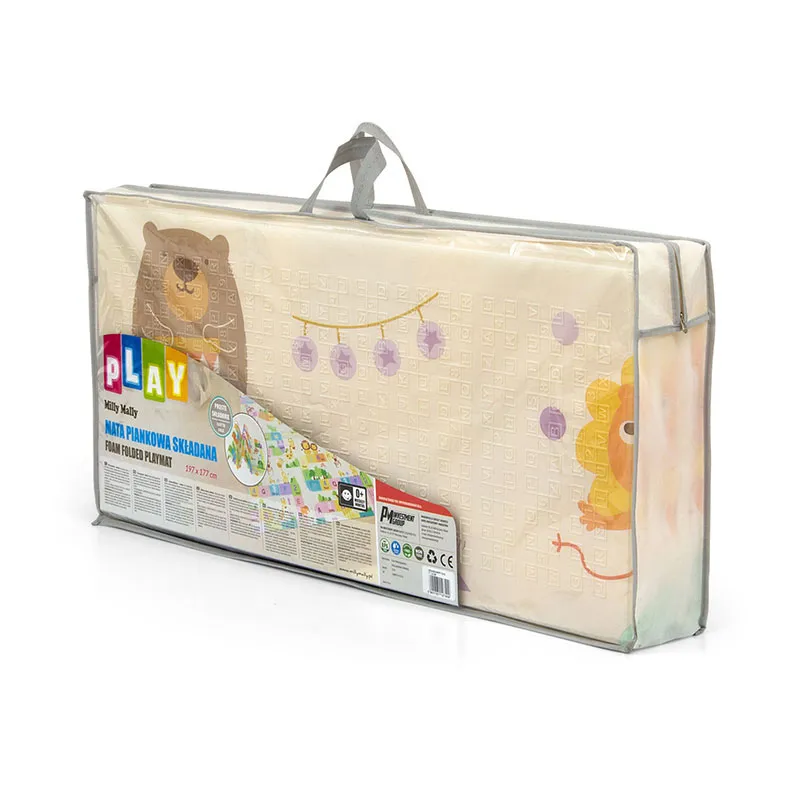Tapis en mousse pliable double face Cirque/Voitures - 0m+-5