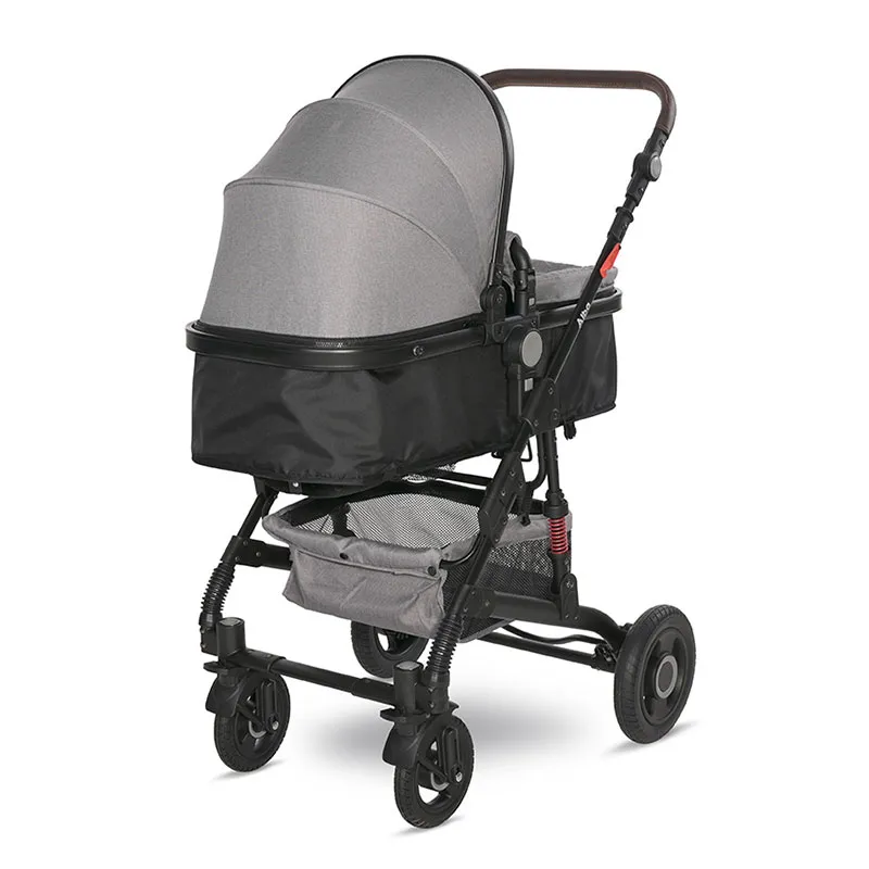 Poussette transformable 2en1 Alba Premium Gris - 0m+-16