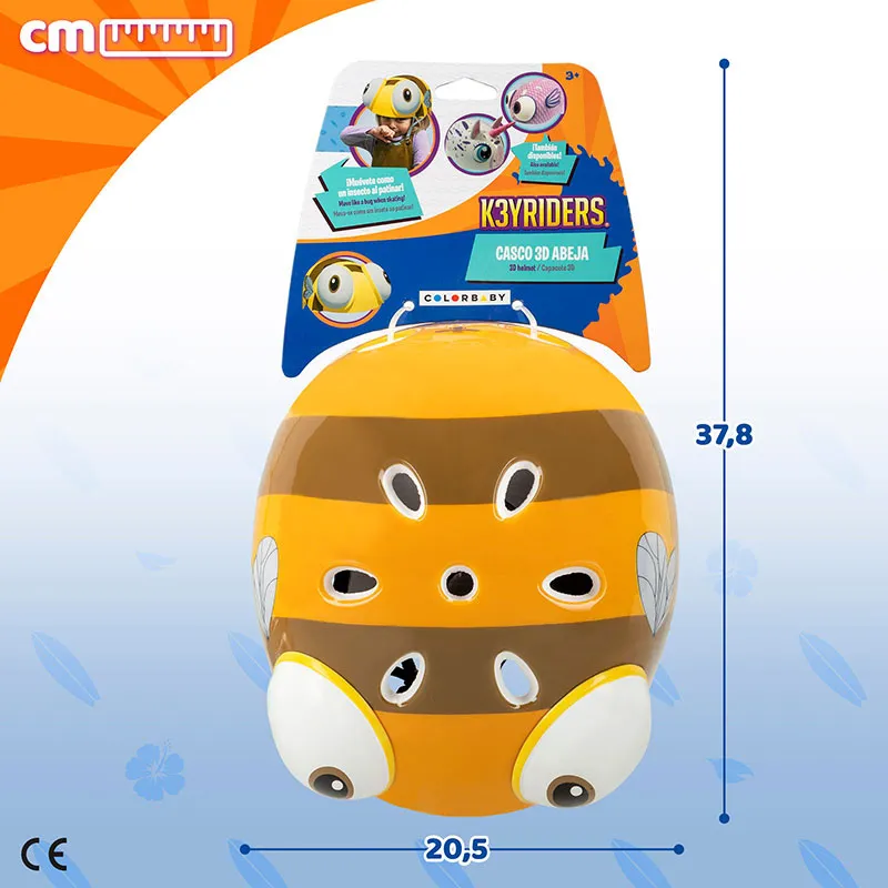 Casque enfant Abeille - 36m+-6