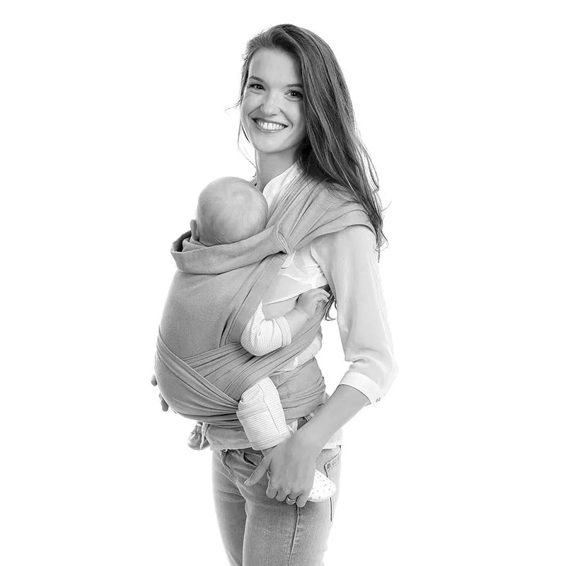 Porte-Bébé BB-Tai BIO - Caramel - BABYLONIA-1