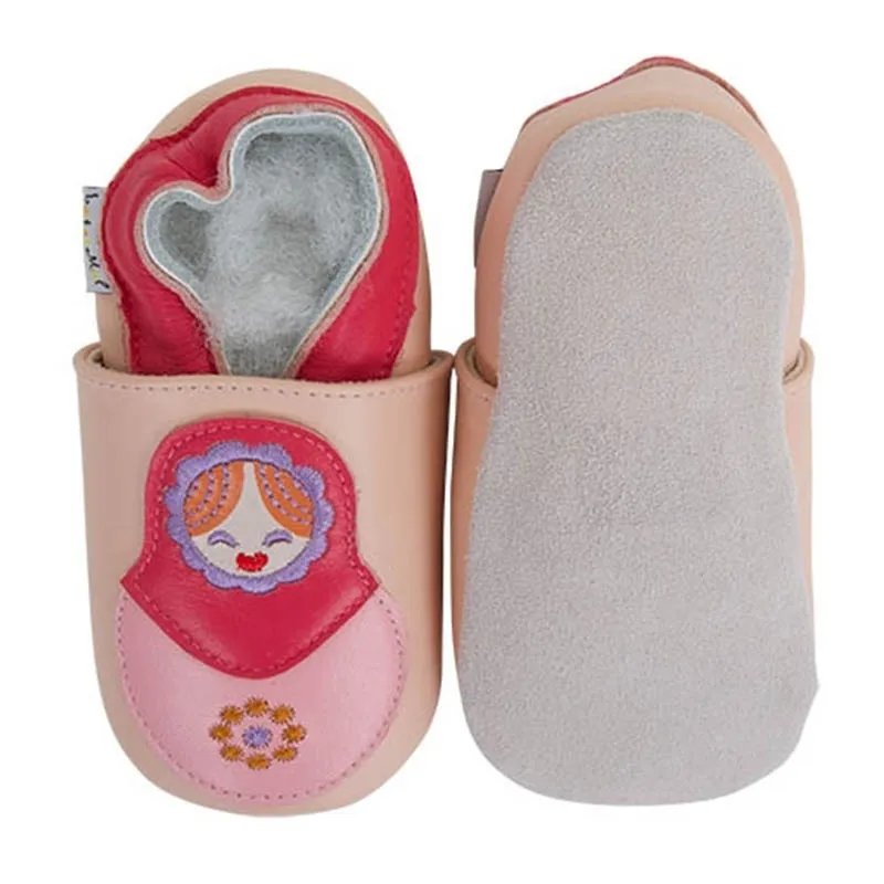 Chaussons cuir Matriochka-4