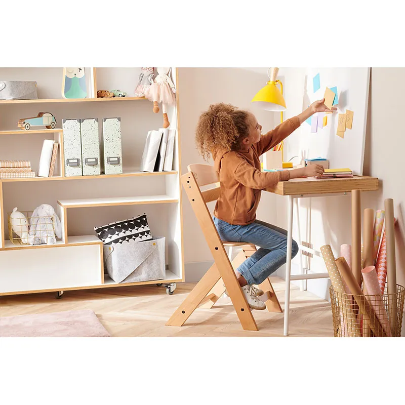 Chaise haute évolutive Enock Gris - 6m+-12