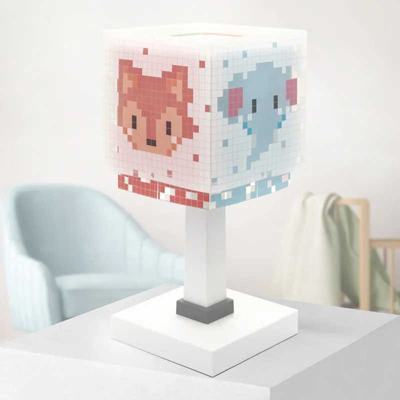 Lampe de chevet Little Pixel - 15x15x30cm-1