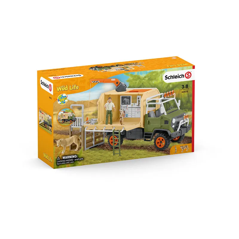 Gros camion sauvetage d'animaux - Wild life-6