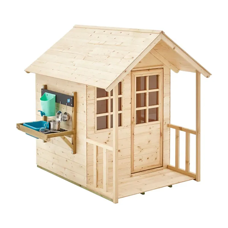 Maisonnette Chalet + cuisine - 99x137x140cm-0