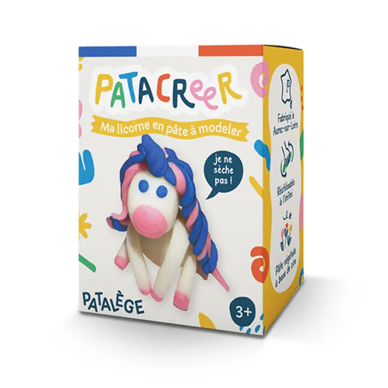 Kit Ma Licorne en Pâte à Modeler Patalege - 13m+-0