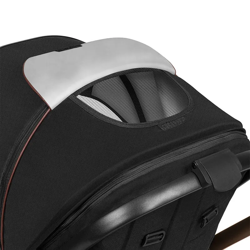 Duo Poussette Amber + Nacelle Black Silver - 0m+-20