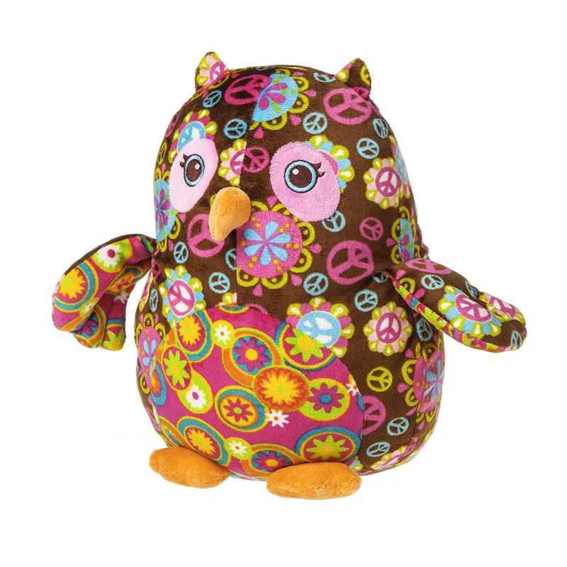 Peluche Hibou Multico. - 33cm-0
