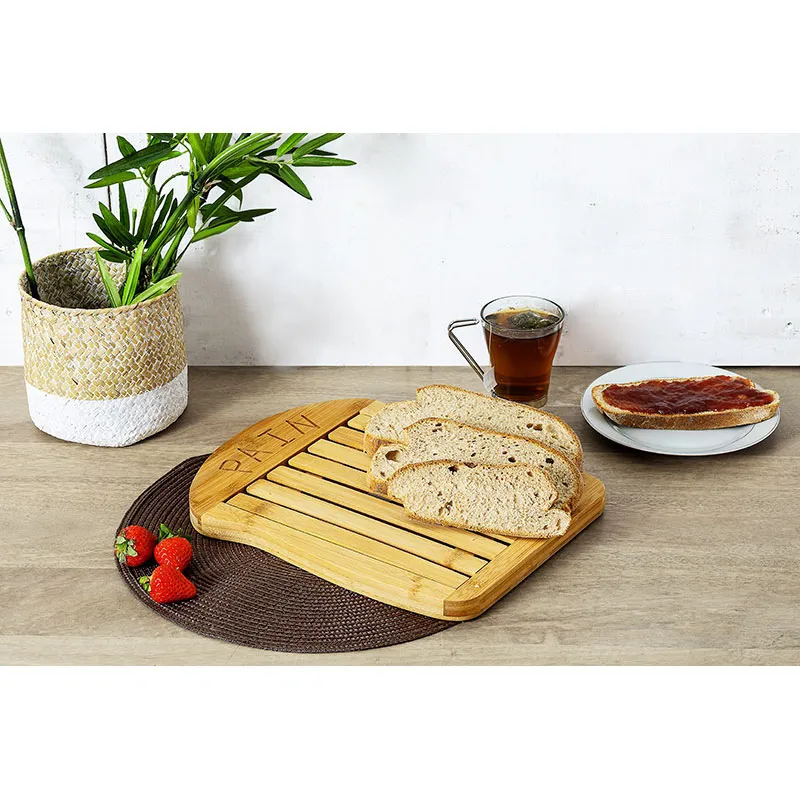 Planche à découper Pain Bambou - 34x26cm-5