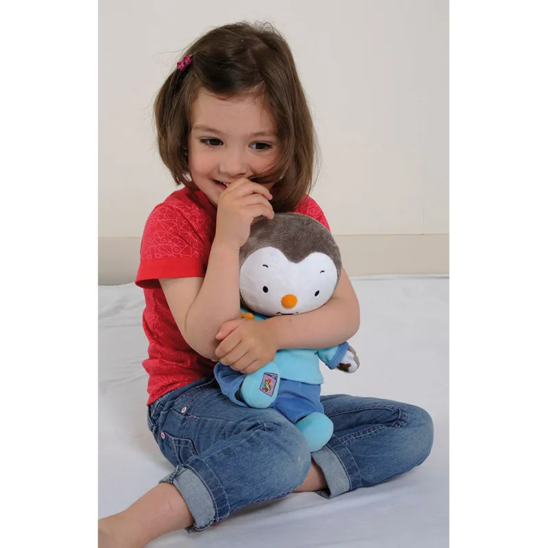 Peluche 30cm Raconte 3 histoires T'Choupi - 12m+-1