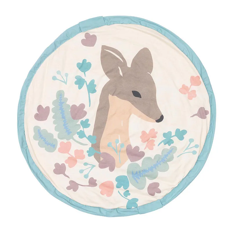 Sac à jouets/Tapis d'éveil 3en1 Biche - ø120cm-3