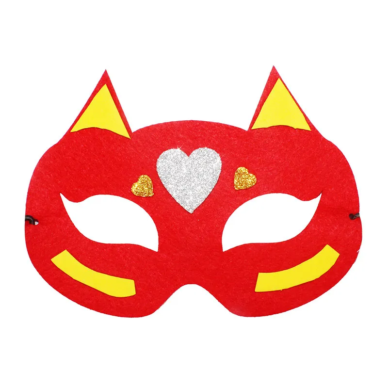 Masques en feutrine Superhéros à décorer 12pcs - 3+-2