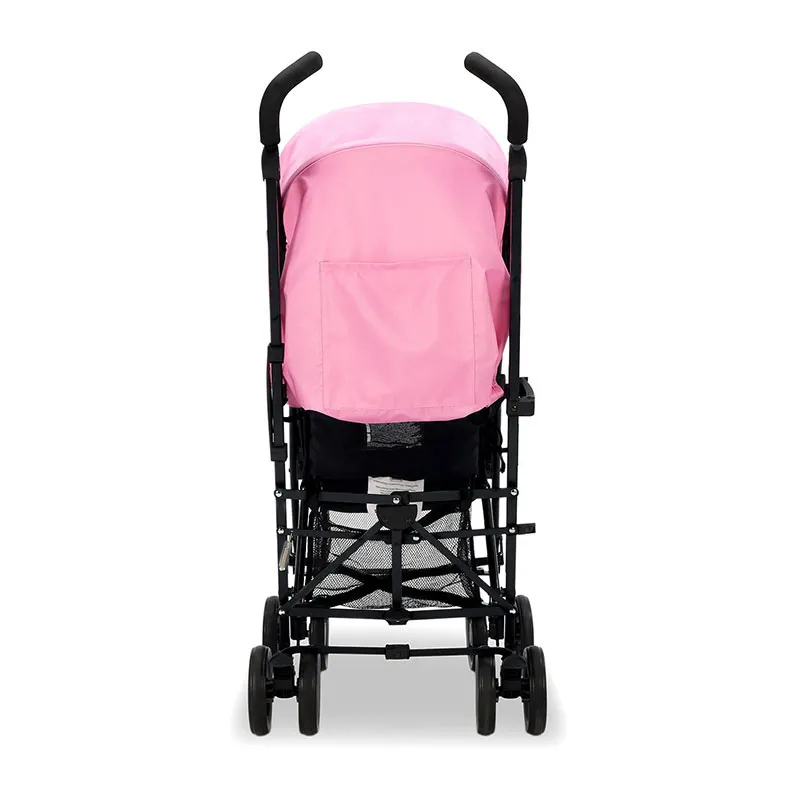 Poussette canne Trotter Plus Noir/Rose - 6m+-5
