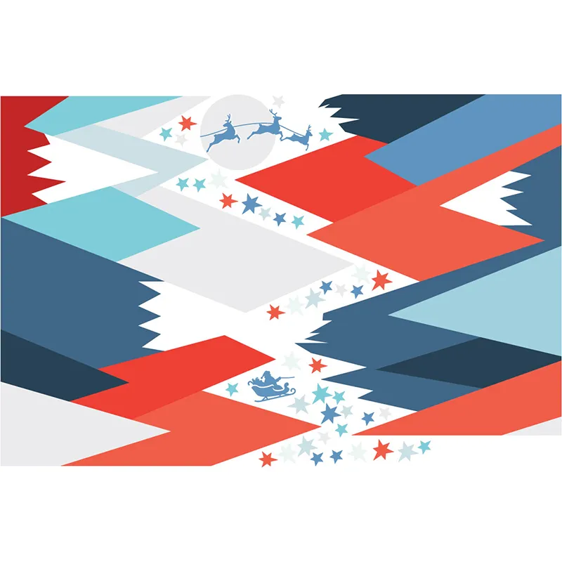 Stickers - Montagne de Noël-1