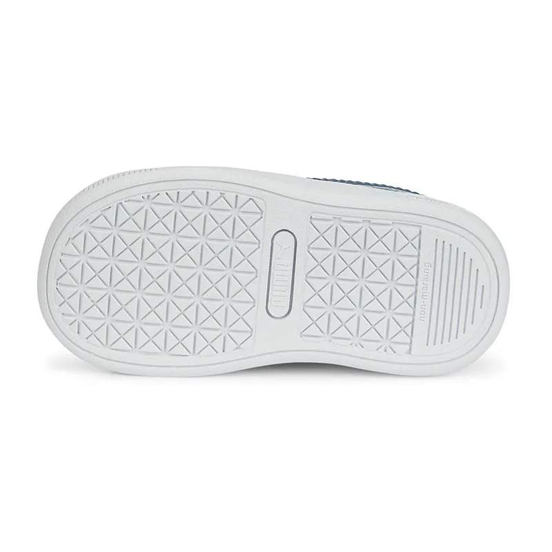 Baskets Bébé Vikky Biolumines AC Puma - Blanc/Argenté-5