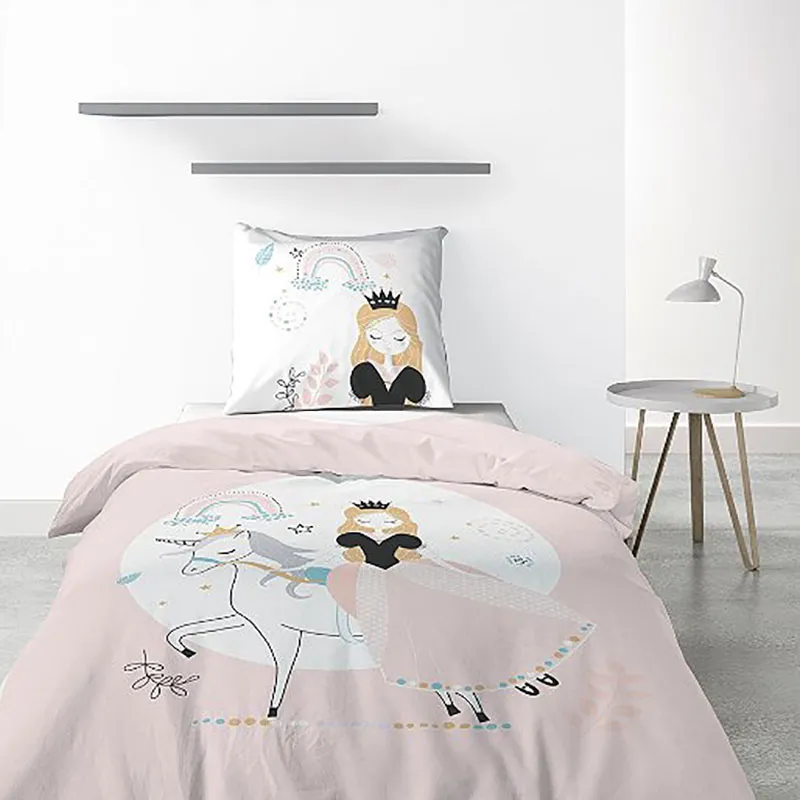 Parure 2pcs Coton révers. Lovely Princess-2