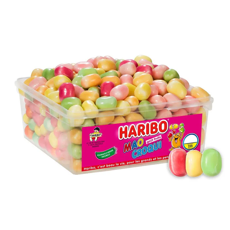 Haribo Tubo Mao Croqui fruits - 220pcs-0