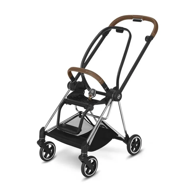 Duo Poussette Compacte Mios Chrome Brown/Simply Flowers Beige - 0m+-9