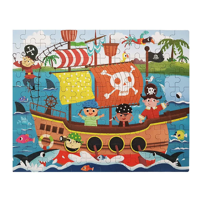 Puzzle Les Pirates 120pcs - 36m+-3