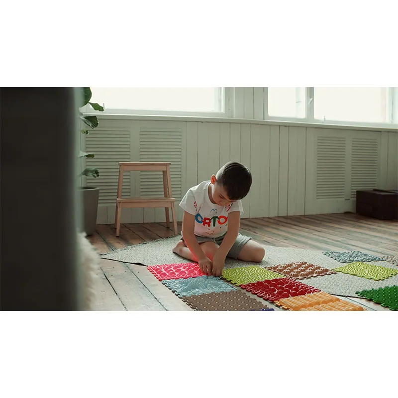 Tapis puzzle orthopédique Jeune explorateur 6pcs - 24m+-8