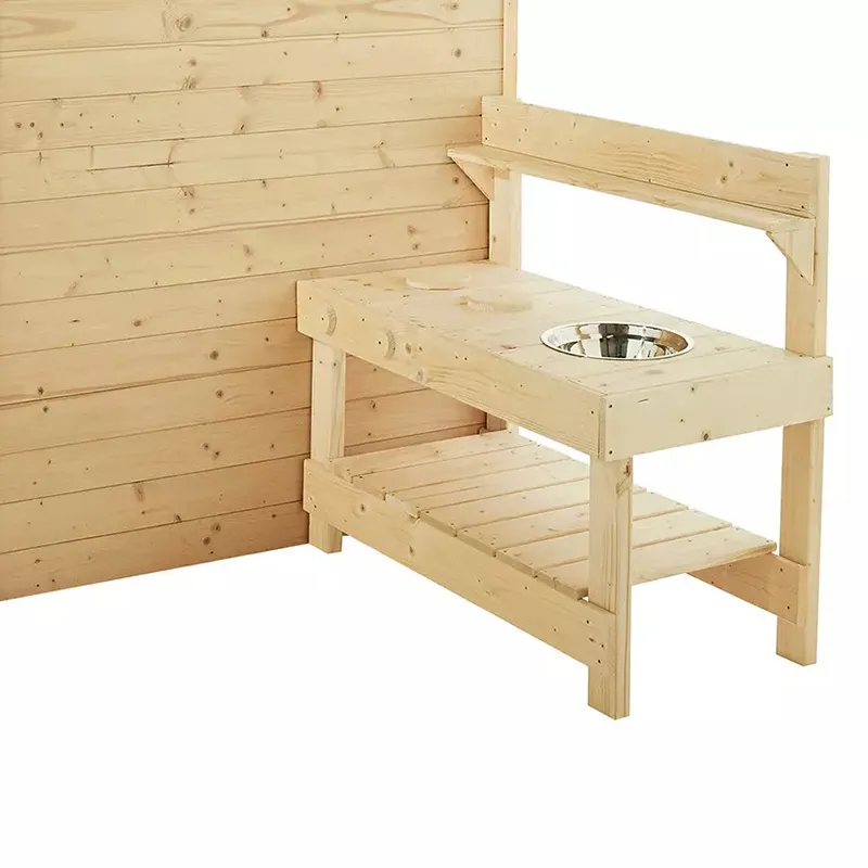 Maisonnette + table + mini cuisine Blanche - 36m+-3