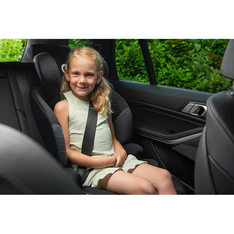 Siège-auto I-Size/Ceinturé Lars 100-150cm - Sport Black Red-7