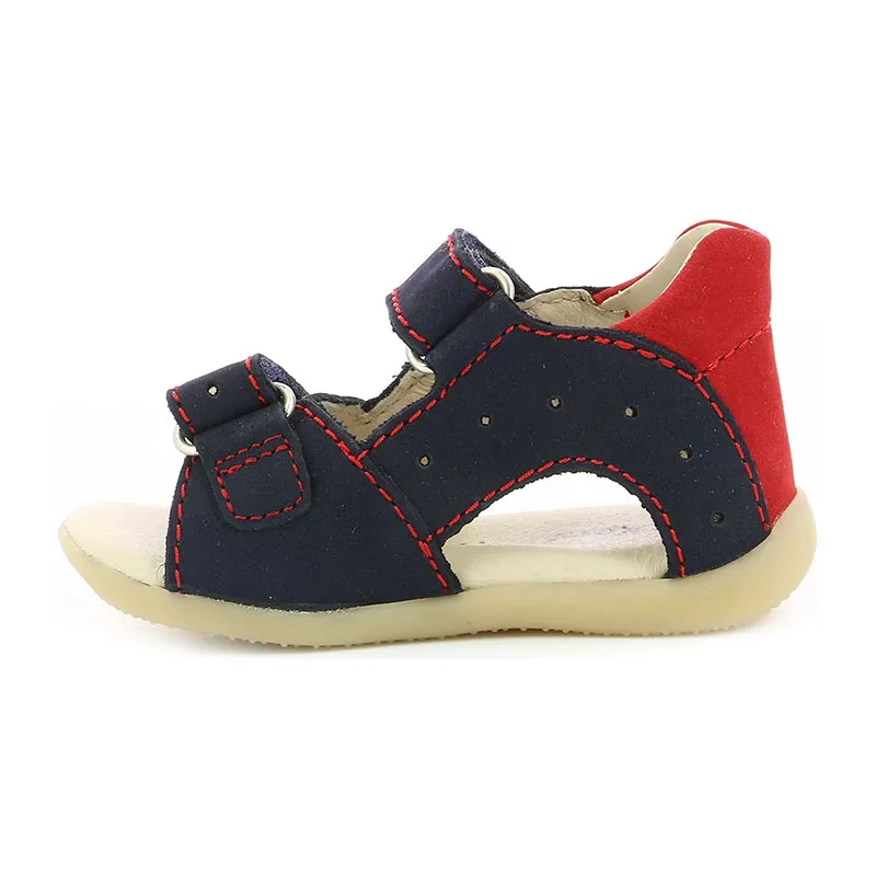 Sandales Boping-2 - Marine/Rouge-3