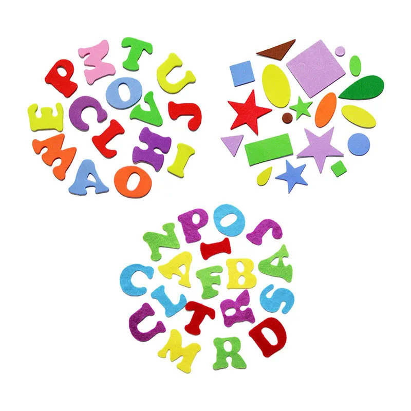 Stickers ABC/Géométrie - 406pcs-0