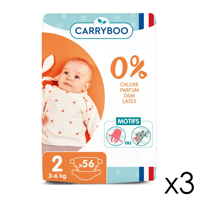 Couches Éco T.2 / 3-6kg - 168 couches-3
