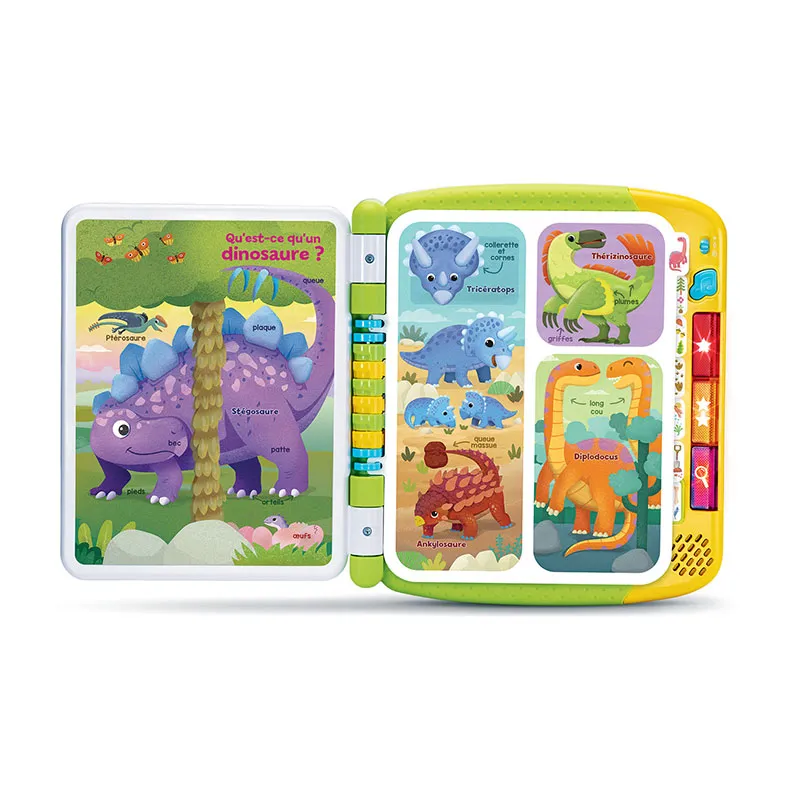 Le grand livre interactif des dinosaures - 36m+-1