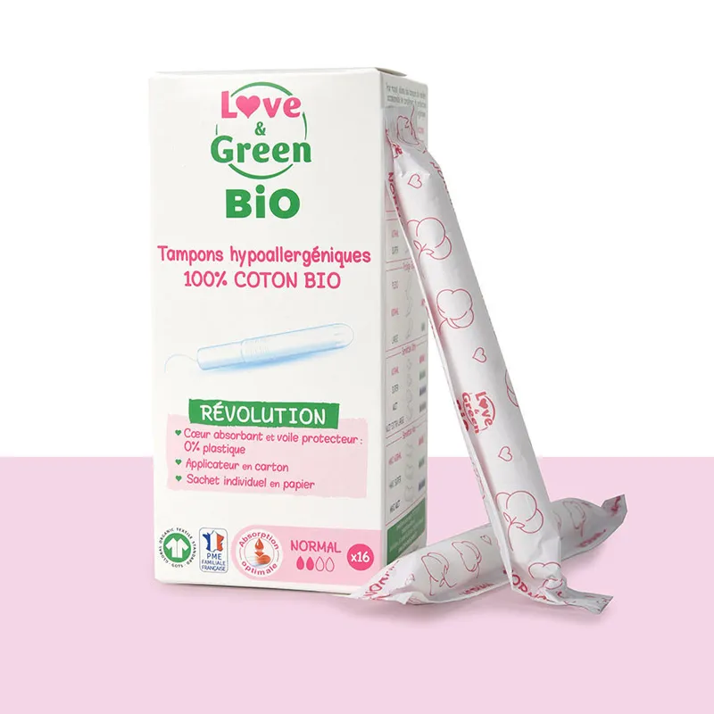 Tampons BIO NORMAL avec Applicateur - 2x16-3